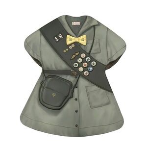 Girl Scout Vintage Uniform Tin